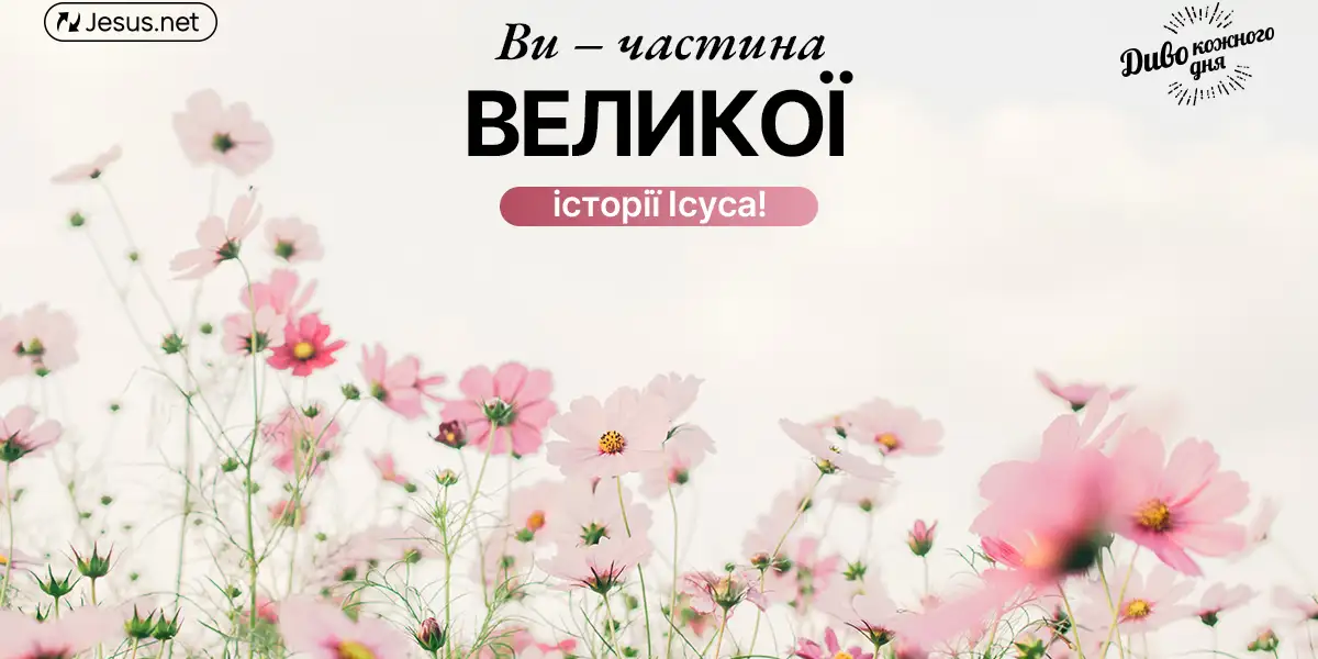 Ви — частина великої історії Ісуса!