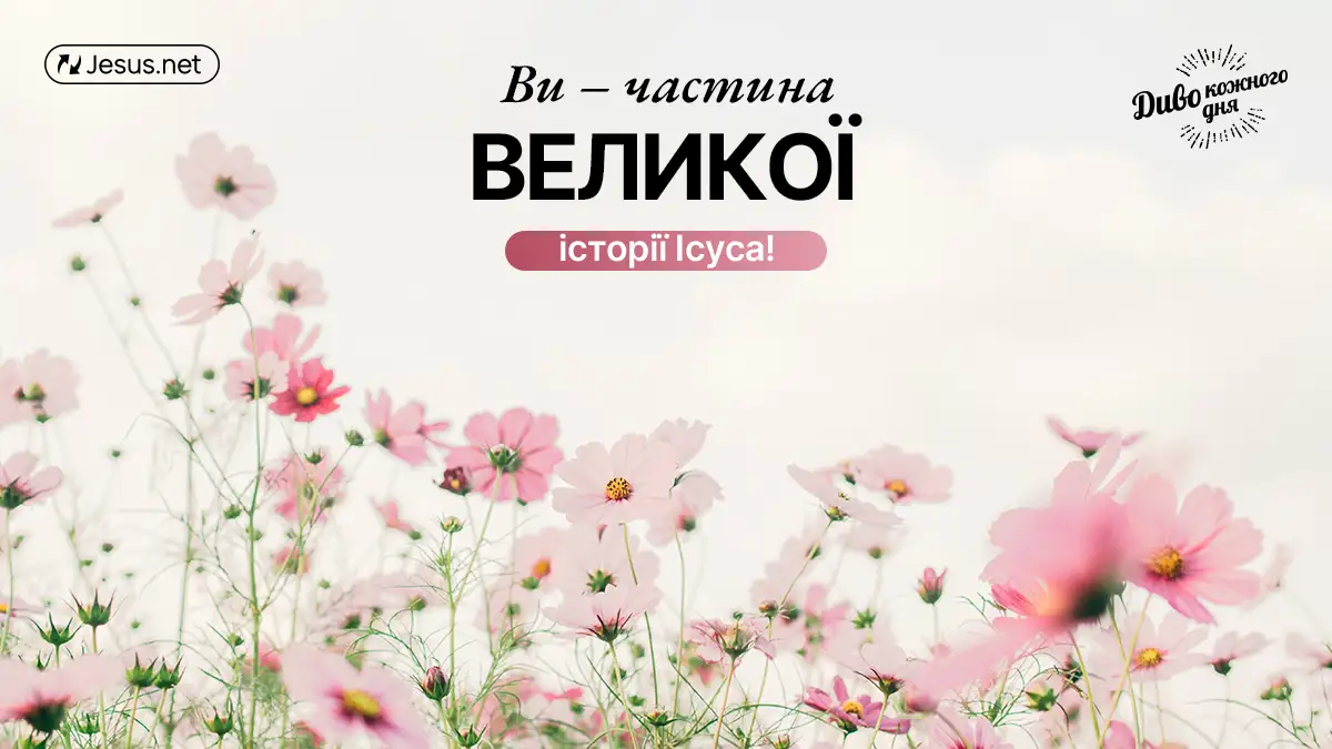 Ви – частина великої історії Ісуса!